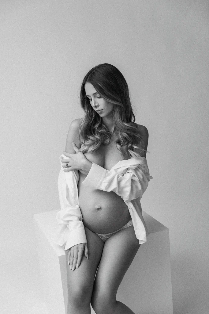 babybauchshooting minimalistisch