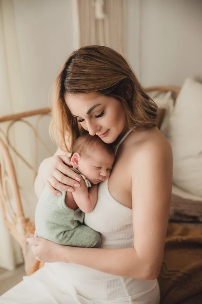 newborn shooting moderne fotografie