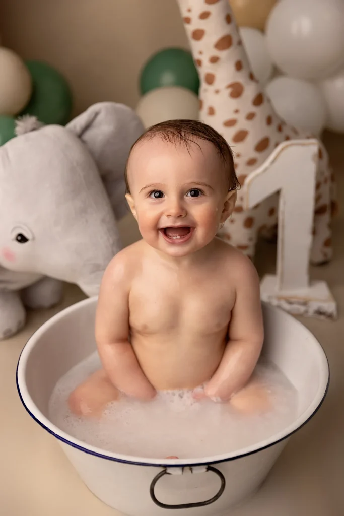 1. Geburtstag | CakeSmash 2 torten-shooting-nidda